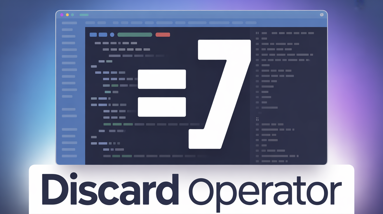 Opérateur de rejet (_) en C# pour un code propre
